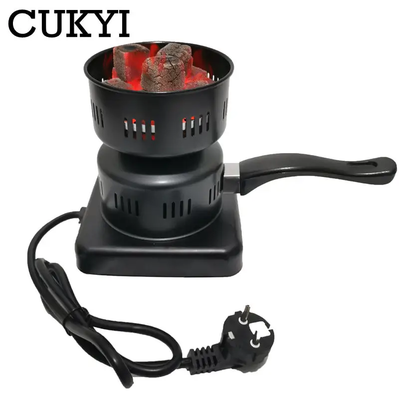 CUKYI 1000W Hookah Furnace Smoking set hookah accessories Carbon-fired Electric Furnace Portable Household hookahdecorative pot 2