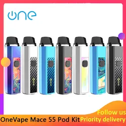 Onevape Mace Pod Vape комплект 1500 мАч батарея 3,5 мл электронная сигарета картридж испаритель регулируемый три уровня напряжения vs vinci