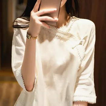 

2020 vintage chinese fur collar half sleeve vests cotton qipao vest coat button ladies chinese tops outwear