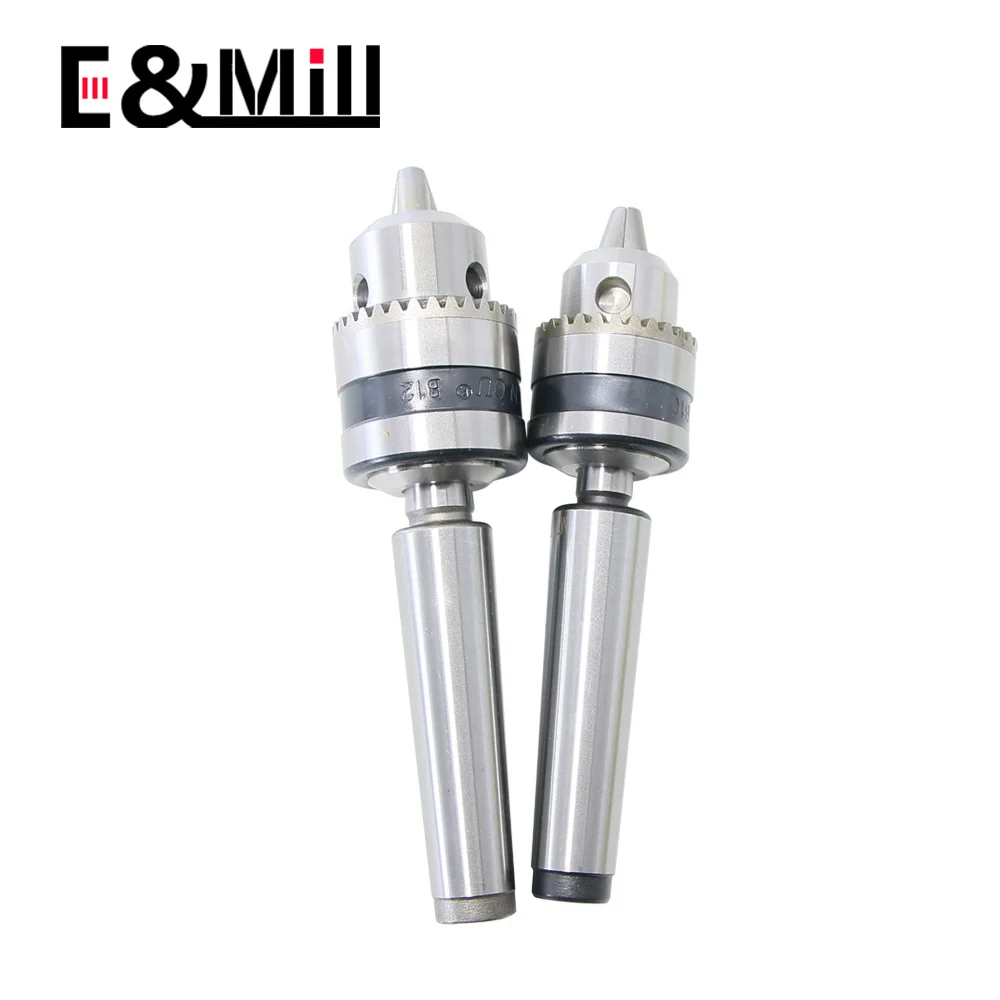 Lathe Tool Holder Tool Holder Drill Chuck 1 Set MT2 MT3 MT4 B10 B12 B16 B18 Pull back Morse thread shank Drill Chuck Arbor Lathe CNC drill machine tool holder M10 M12 M16