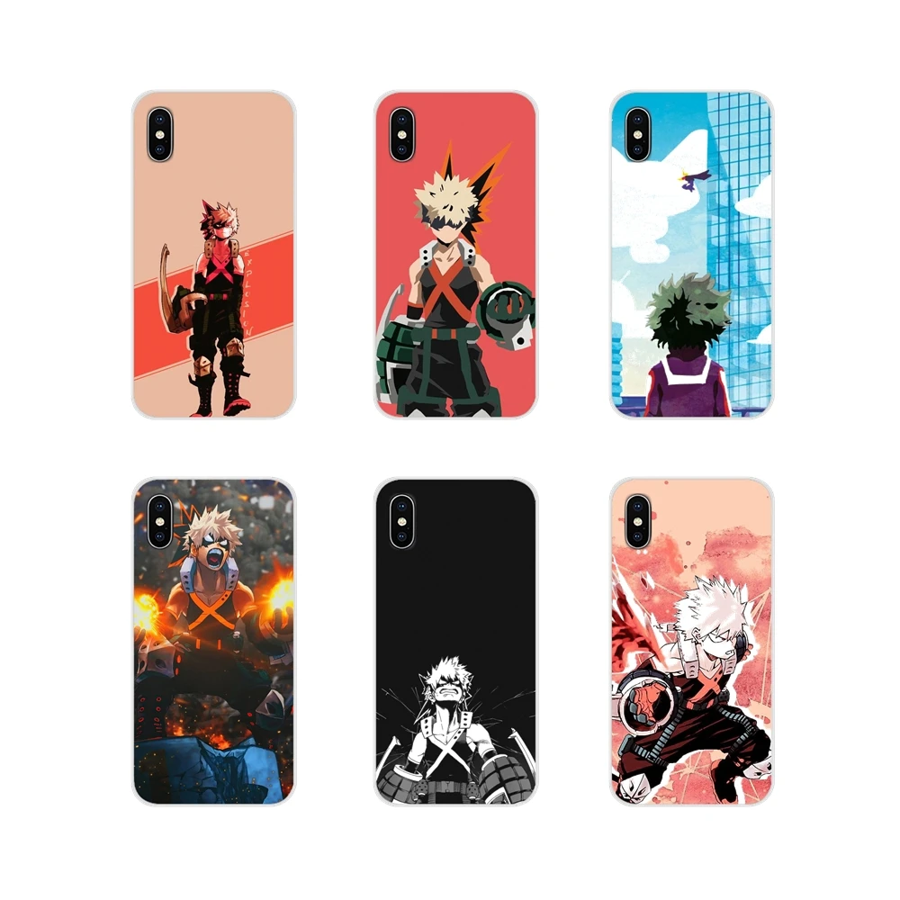 Для Xiaomi Mi4 Mi5 Mi5S Mi6 Mi A1 A2 A3 5X 6X 8 CC 9 T Lite SE Pro мобильный телефон чехлы Чехлы аниме My Hero