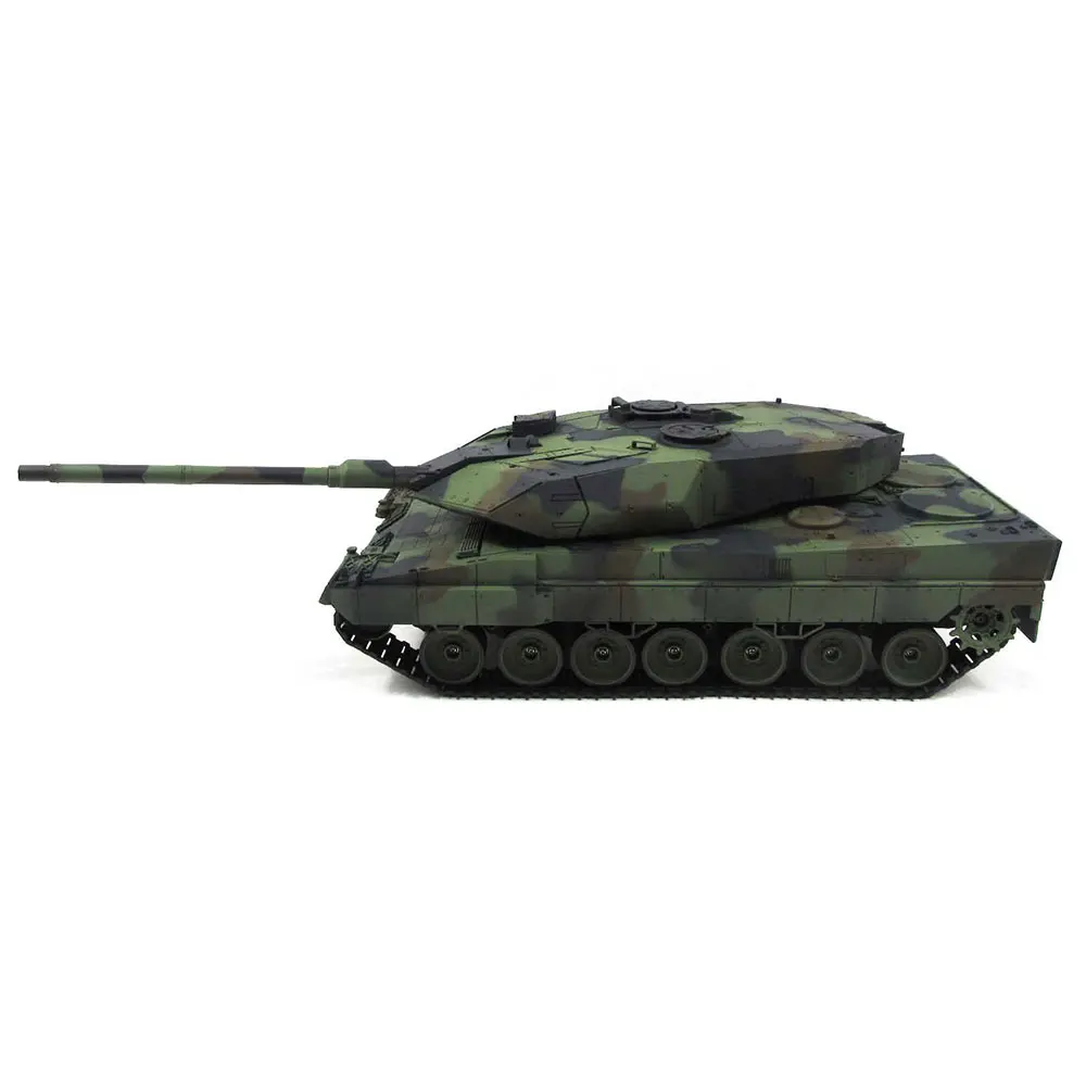 HengLong 1:16 масштаб 6 0 S версия леопарда 2 A6 RC бак со стальной коробкой передач