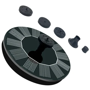 

1 PC Solar Floating Fountain Small Garden Fountain Miniature Water Fountain for Garden Pool Pond Park