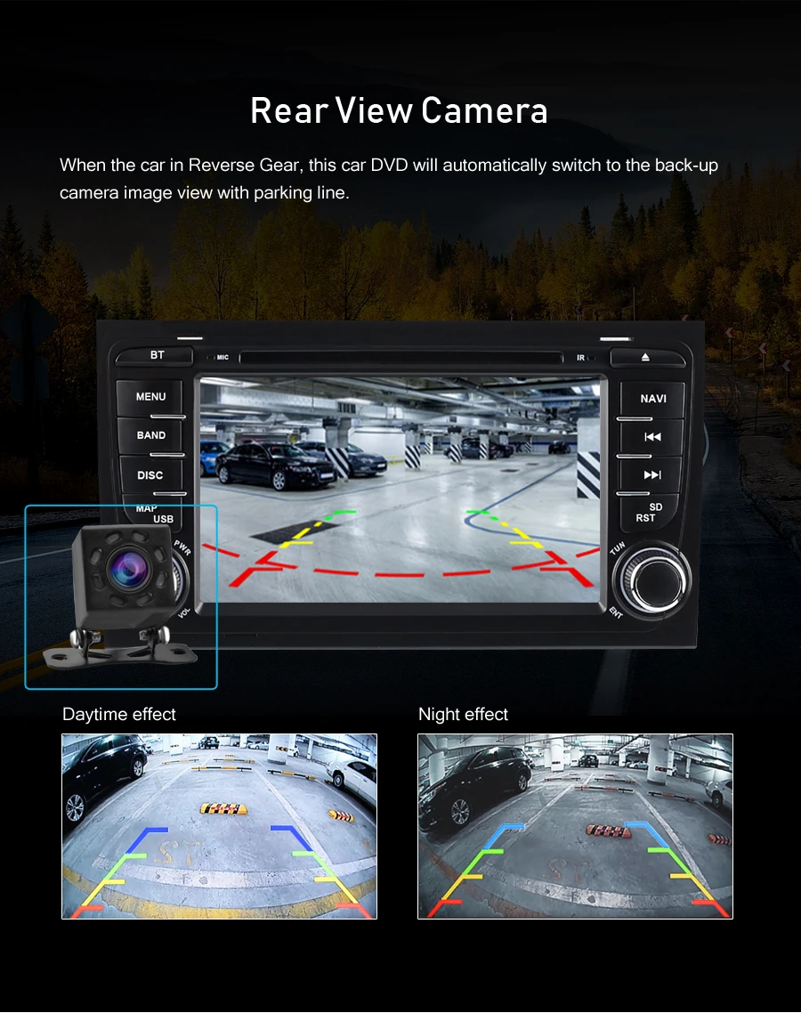 Flash Deal Android 9.0 car Radio DVD Multimedia player for Audi A4 S4 2002-2008 Auto Audio Bluetooth GPS stereo Video Navigation 8