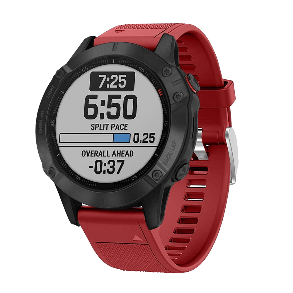 Premium 22mm Quick Fit Silicone Smartwatch Strap - Durable and Stylish Band Replacement