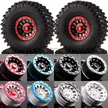 

4P 1.9 Metal Wheel RIMS And 120mm Super Swamper Rocks Tyre Tires RC