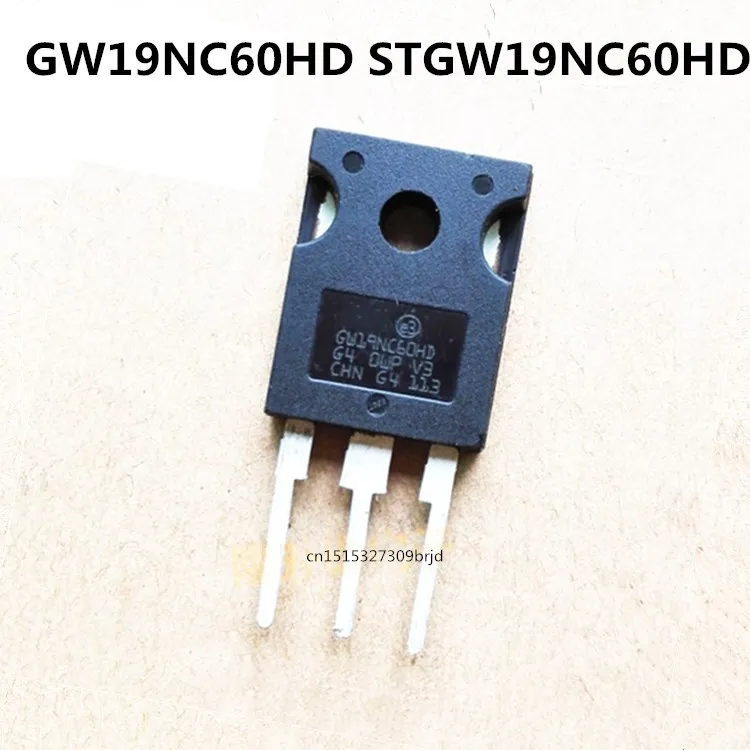 Оригинал 5 шт./STGW19NC60HD GW19NC60HD TO-247 600V | Электронные компоненты и принадлежности