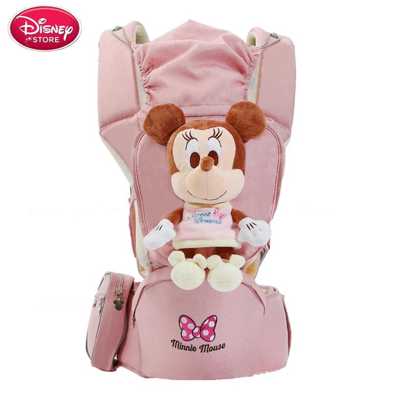 Disney Baby Carrier Слинг новорожденных Мягкие младенческие рюкзаки обёрточная бумага дышащая обёрточная бумага рождения удобный уход за ребенком - Цвет: pink