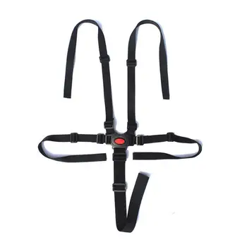

Kids Buckle Riser Safety Stroller Harness 5 Points Seat Belt Pushchair Dining Universal Buggy Pram Baby High Chair