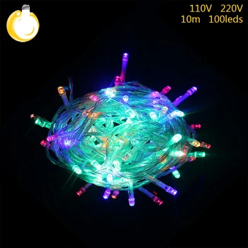 

Outdoor Christmas Lights Led String Lights AC110V 220V 10M 20M Luces Decoracion Fairy Light Holiday Lights Lighting Tree Garland