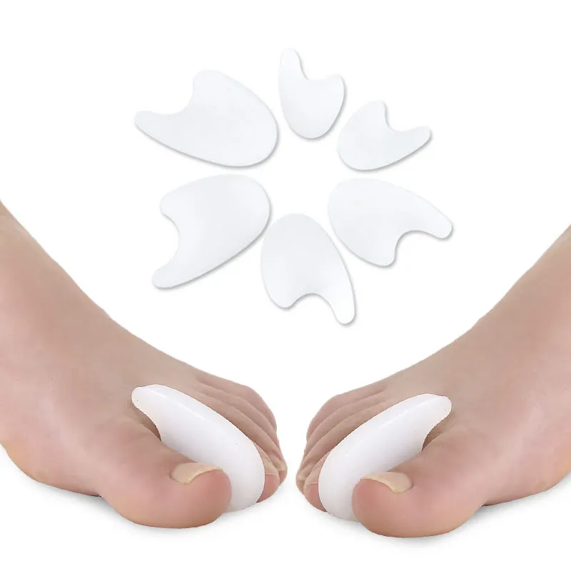 1Pair Feet Care Toe Orthotic Thumb Hallux Valgus Orthopedic Metatarsal Crooked Overlapping Toe Corrector