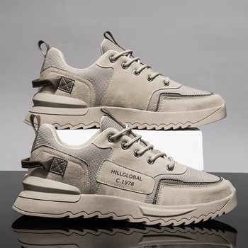 

New Men's Casual Shoes for Man Sneakers Durable Outsole Trainer Zapatillas Deportivas Hombre Autumn zigzag sole casual shoes