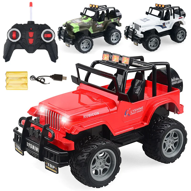 

Children Electric Remote Control Car Stone 1: 18 Chargeable Convertible off-Road Vehicle Model Toy