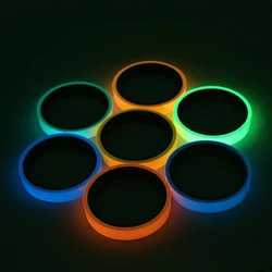 Autocollant lumineux Fluorescent nuit lueur dans la nuit, ruban adhésif d'avertissement de sécurité, décoration de maison 