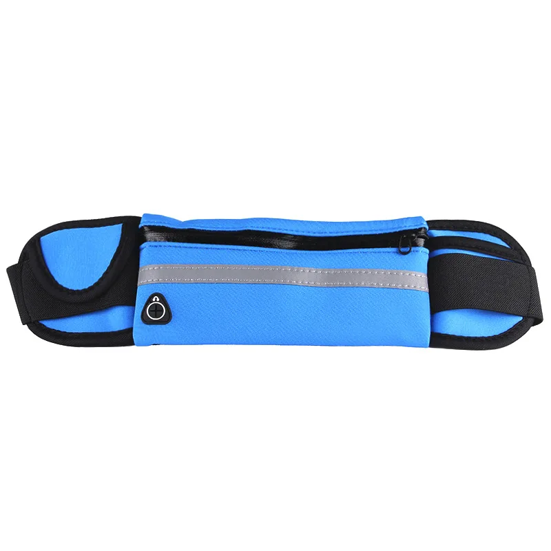 Эластичная сумка для бега, спортивные аксессуары для марафона, поясная сумка для бега, спортивная сумка для телефона, аксессуары для бега для мужчин и женщин - Цвет: blue