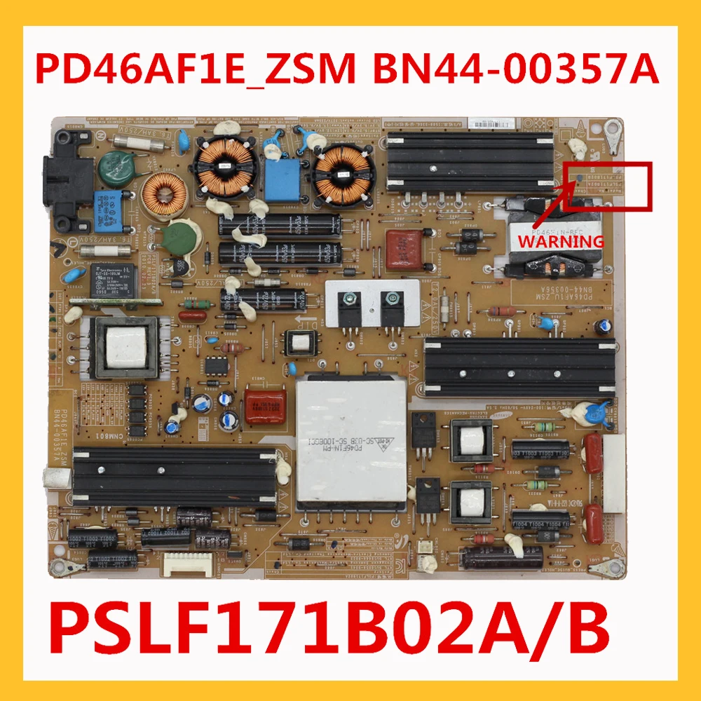 PD46AF1E_ZSM BN44 00357A PSLF171B02A/B плата питания для Samsung TV оригинальная PD46AF1E ZSM