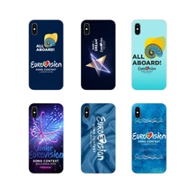 Para Huawei G7 G8 P7 P8 P9 P10 P20 P30 Lite Mini Pro P Smart Plus 2017 de 2018 de 2019 accesorios de la cáscara del teléfono cubre Eurovisión