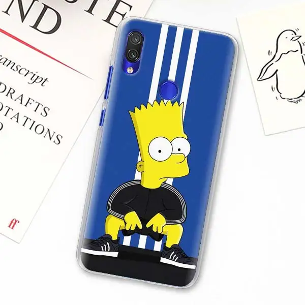 Чехол для телефона Homer J. Simpson для Redmi Note 5 6 7 8 Pro 8T S2 GO Redmi 7 7A 8A K20 Pro 6 6A 5 Plus жесткий чехол - Цвет: H06