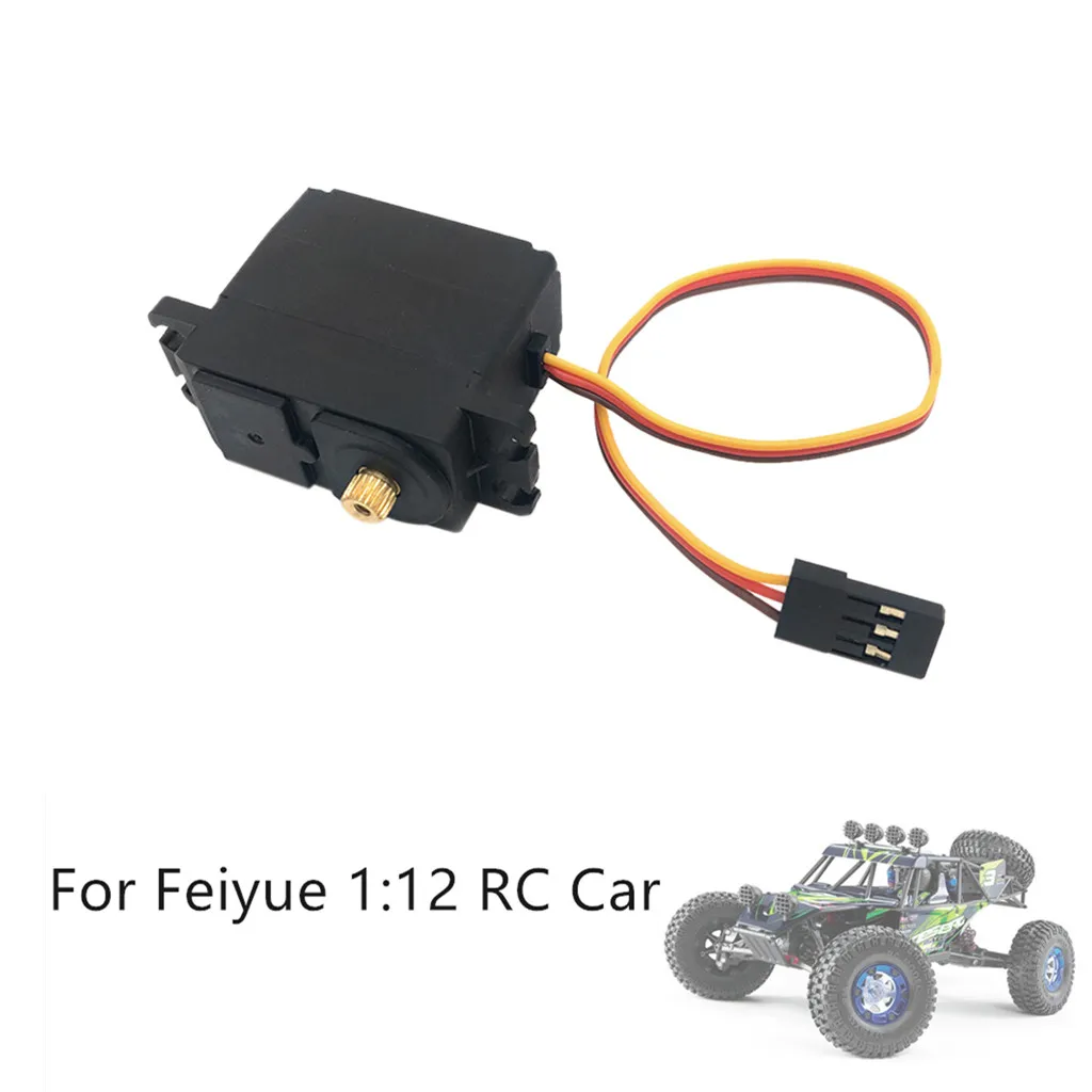 

Metal Servo Replacement Upgrade Parts 3 Wire Metal Gear Servo For Feiyue FY01/FY02/FY03/FY04/FY05 RC Car FH5