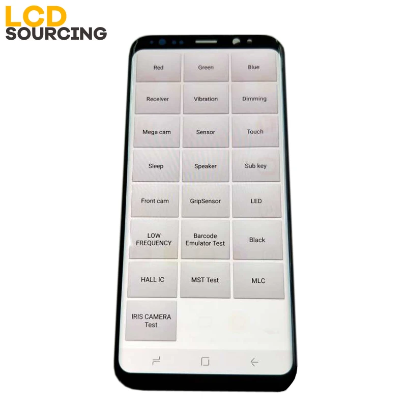  AMOLED BIGGER BIG RED BURN SHADOW For Samsung S8 G950 LCD Display Touch Screen Digitizer Assembly F