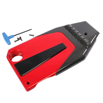 

New Engine Cover Bonnet Hood ABS Carbon Fiber Style Fit for Honda Civic 2016-2018