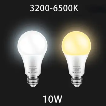 

Tuya Smart WiFi 10W LED Light Bulb for Tmall Genie Google Alexa Voice Control Brightness and Color Temperature Adjustable