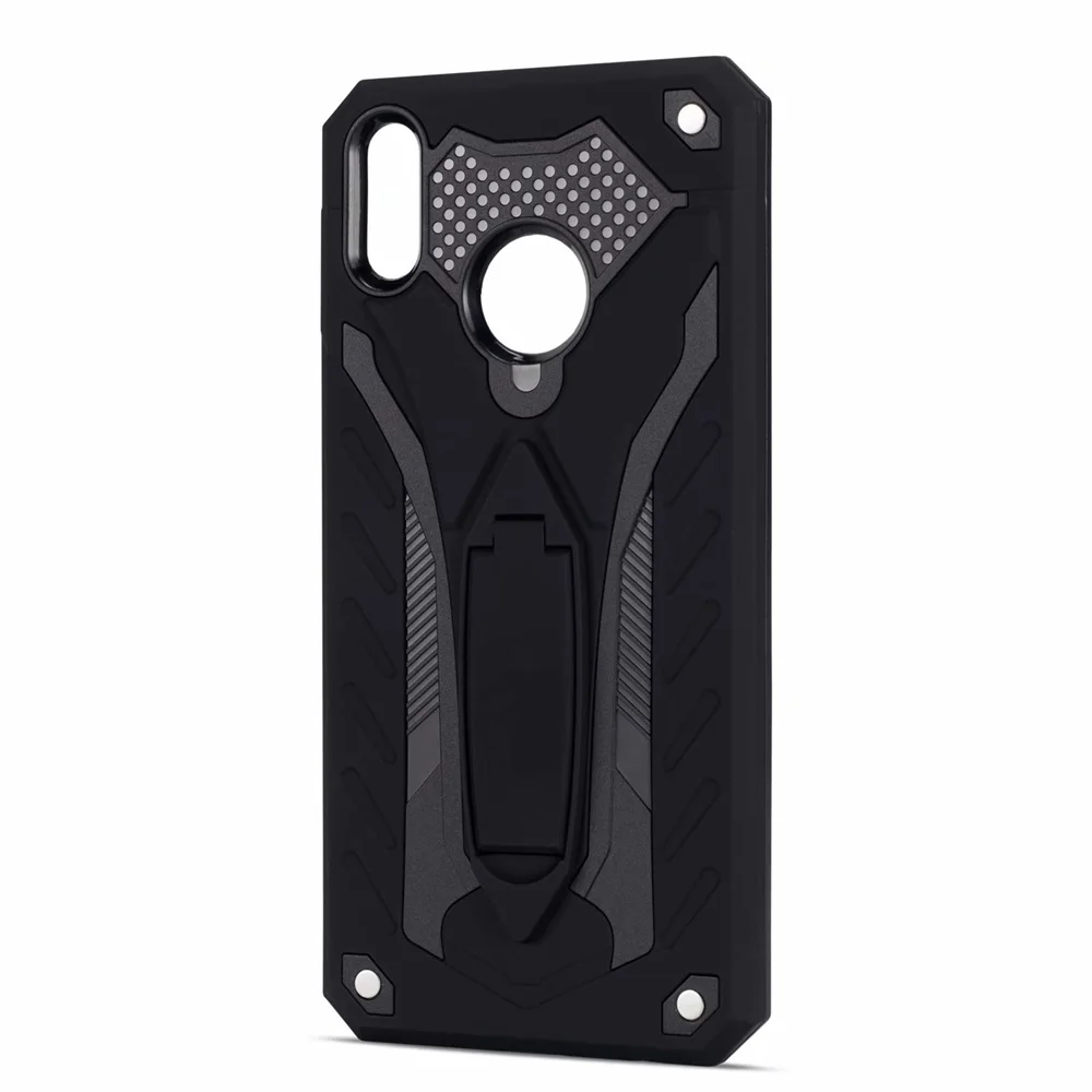 Чехол для Xiaomi Redmi K20 Note 6 7 5 Pro Stand Military grade противоударный чехол для Redmi 7A 7 6 Pro 5 Plus S2 чехол для телефона - Цвет: black