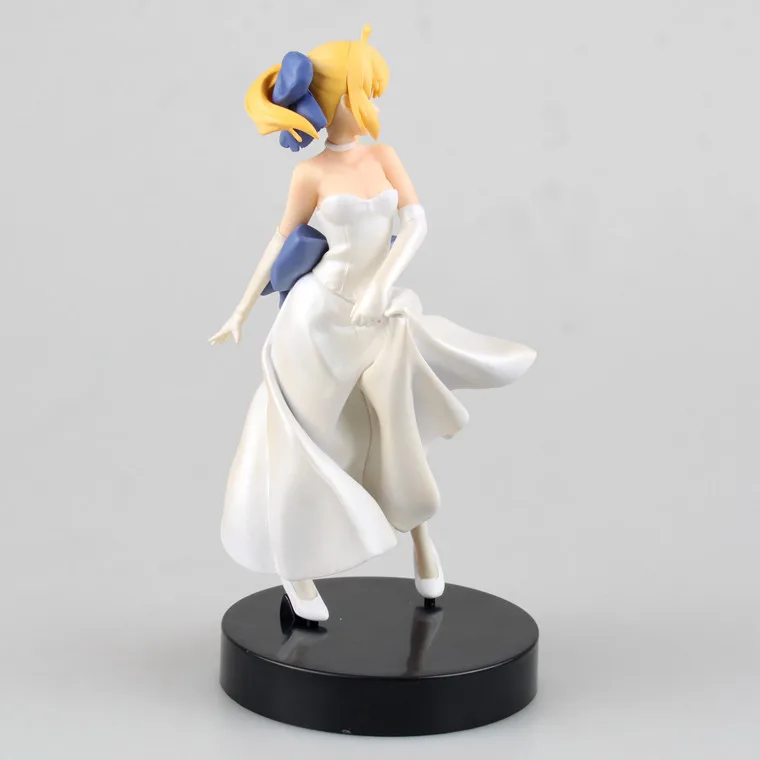 Wolf Anime Fate Stay Night Destiny Night saber sq White Formal Dress Ceiba Garage Kit