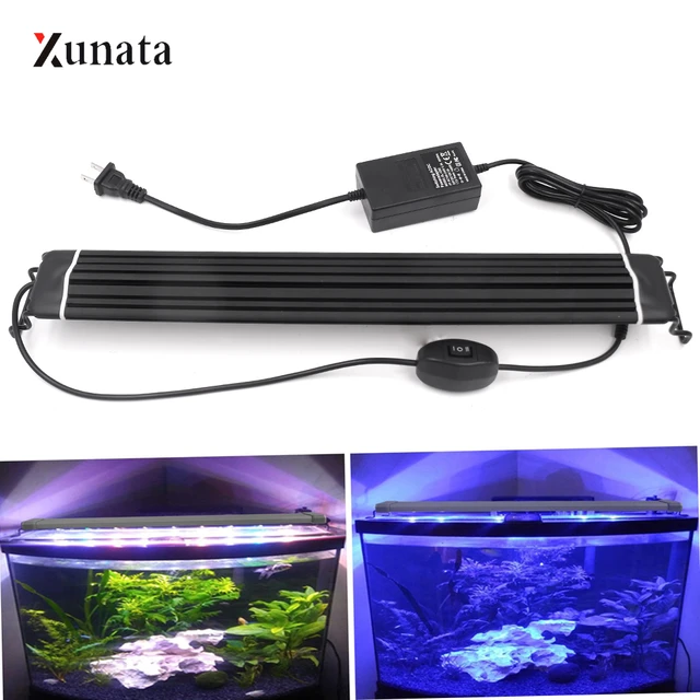 ifølge Vær stille Garanti LED Aquarium Lighting Overhead Fish Tank Aquatic Light Waterproof LED Plant  Grow Light Freshwater View Lamp