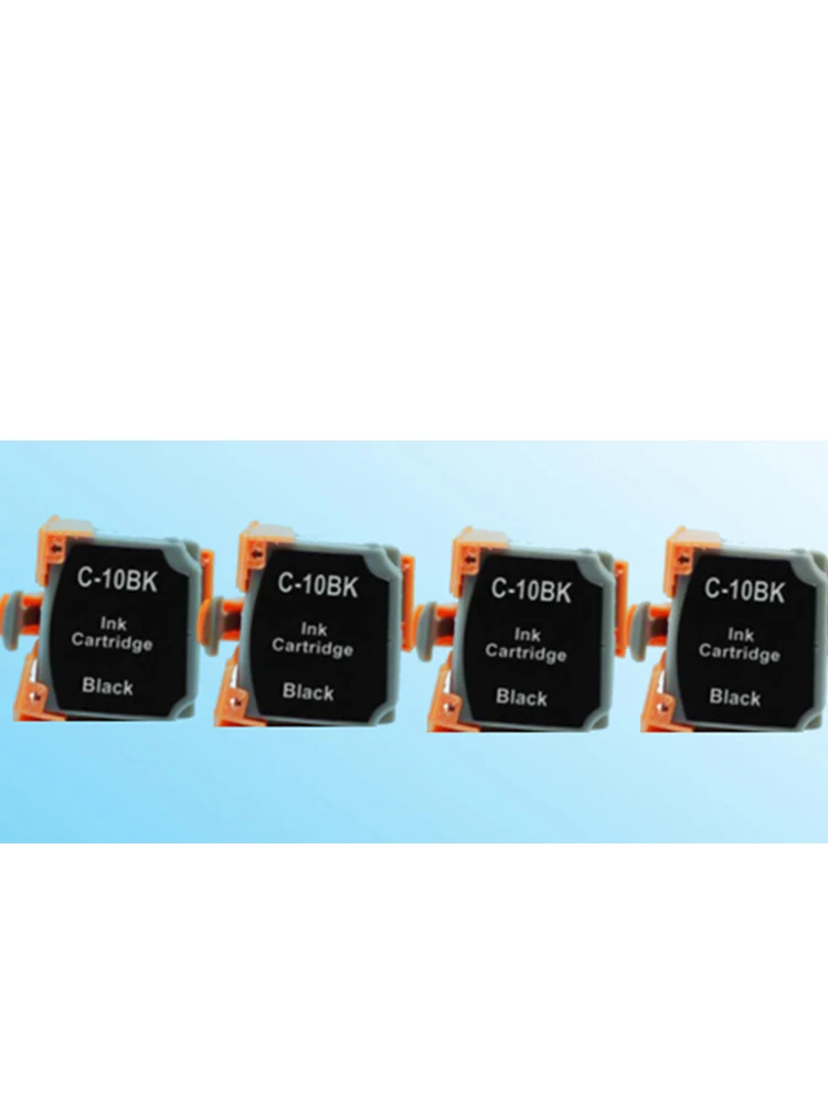 4x черный картридж совместимый для BCI 10 11 BCI-10 BCI-11 BJC-50 BJC-55 BJC-70 BJC-80 BJC-85 BJC-85PW BJ-30