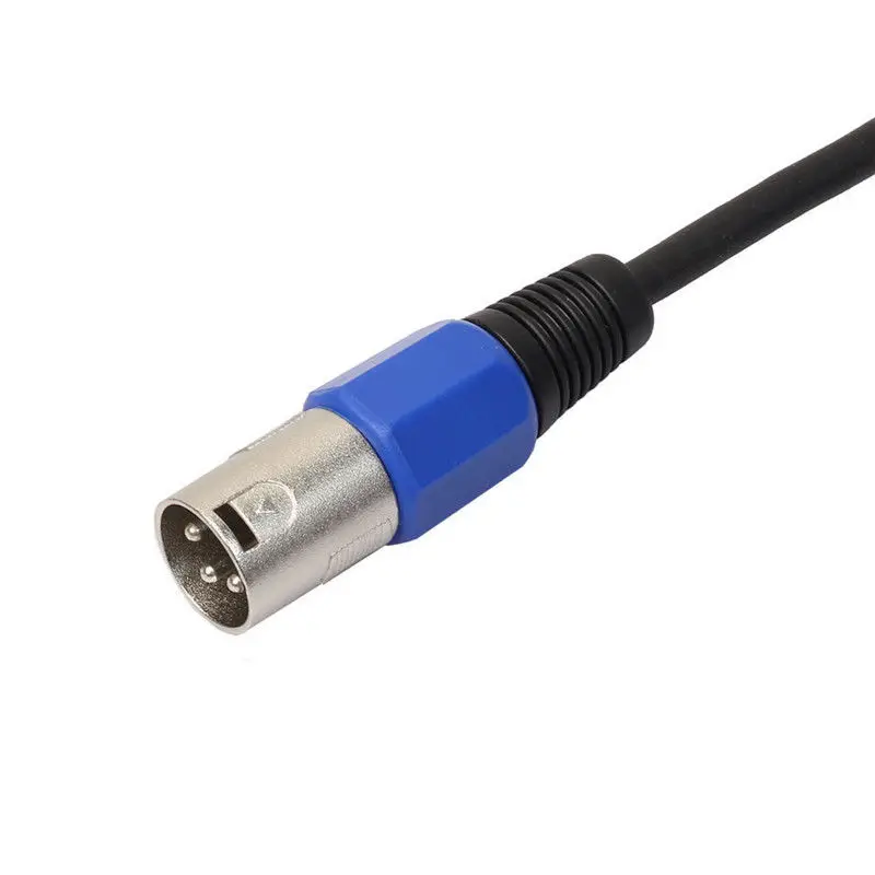 Микрофонный кабель-адаптер 3Pin XLR кабель для мужчин 1/" 6,35 мм TRS мужской сбалансированный стерео аудио микрофонный кабель OFC