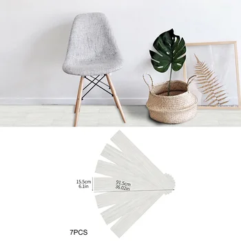 

7PCS PVC Wood Grain Floor Stciker Decal Home Decoration Wall Stickers Imitation Brick Bedroom Decor
