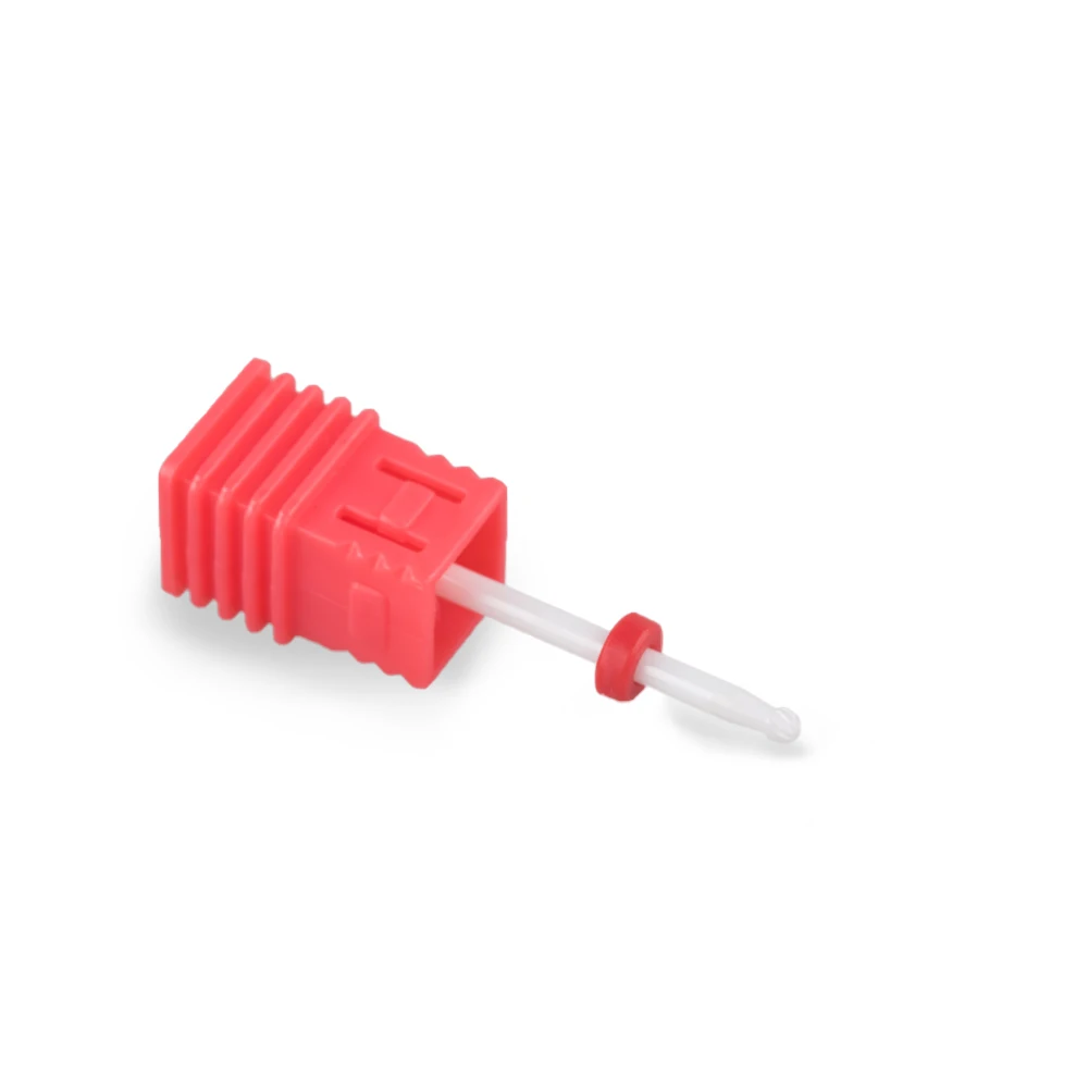 100 Шаровая форма бит-керамические сверла для ногтей-поперечная резка-фреза для ногтей для педикюра Маникюрный Инструмент - Цвет: 100