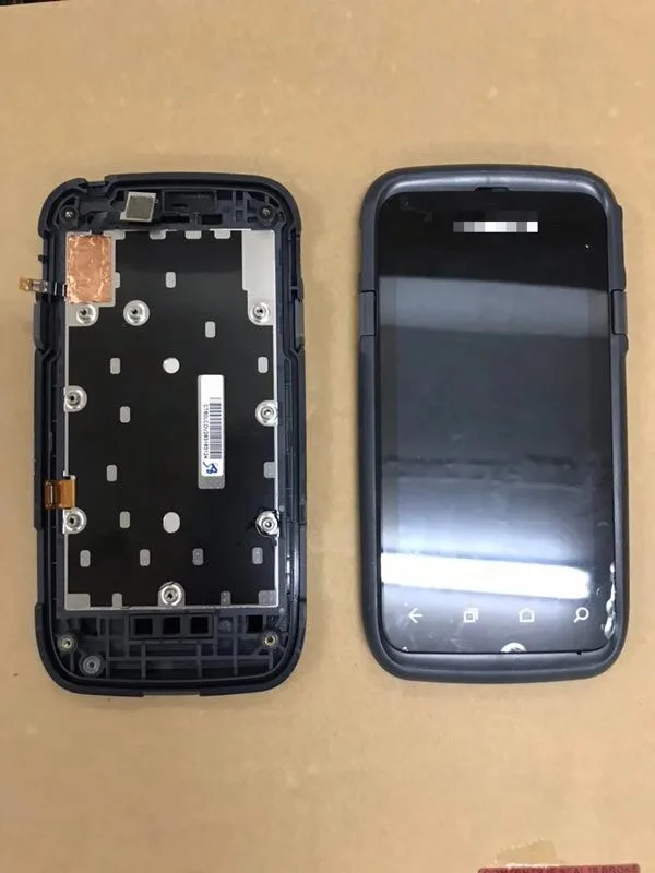 CT60 lcd для телефона-ywell Delfin CT60 pantalla lcd с панелью для телефона с Марко фронтальной Марко PDA colector de datos