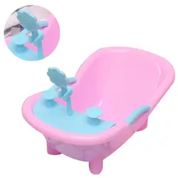 Baignoire de douche 3D pour enfants, jouet artificiel, accessoires de décoration pour maison de poupée, 2022 HS 