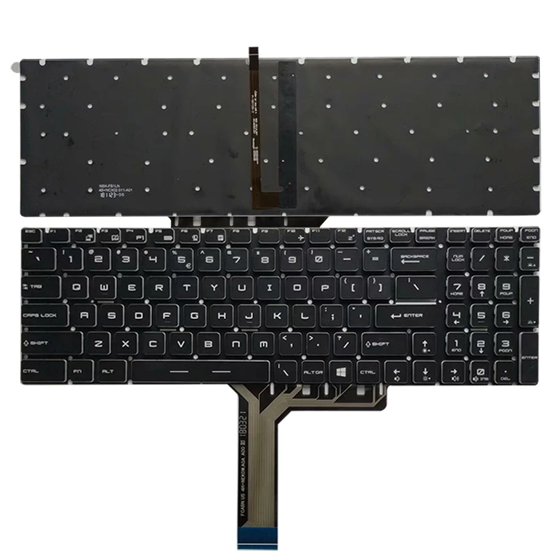 Teclado do Portátil dos Eua para Msi Teclado dos Eua Novo 6qf 6ql Ge72 6qc 6qd 6qe - Imagem 4