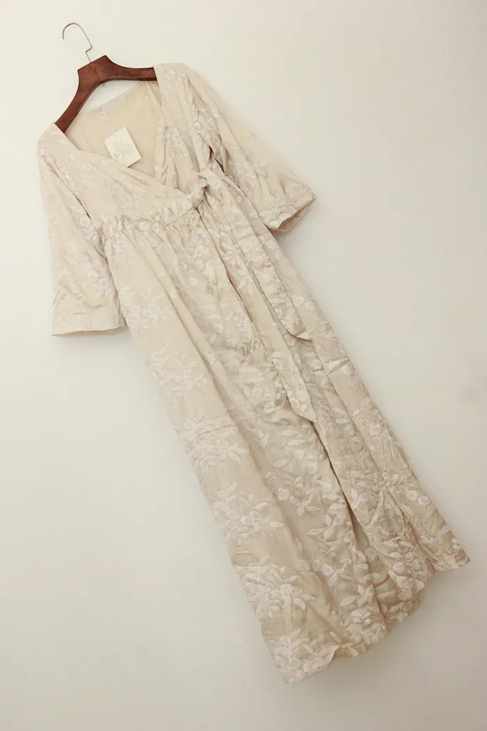 Осенне зимняя шелковая ночная рубашка плотная Теплая Бархатная Пижама Женский