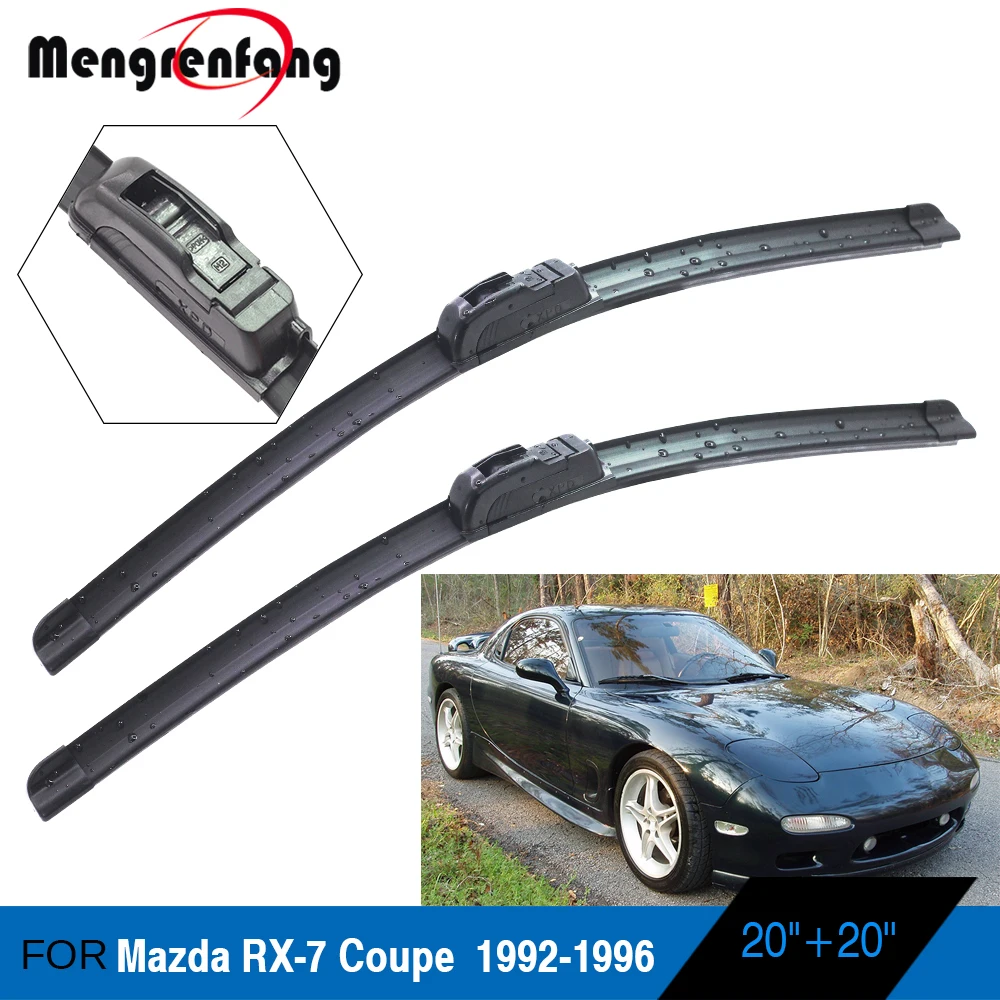Для Mazda RX 7 Coupe Автомобильные щетки стеклоочистителя лобового стекла мягкие
