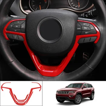 

Interior Steering Wheel Cover 2014-2020 Decorate Accessories 2pcs Plastic