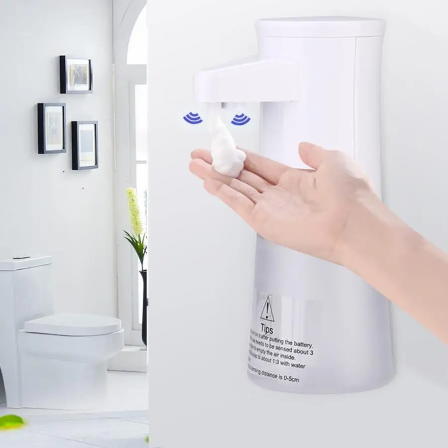 

Wall-mounted Manual Soap Bottle 350ml Touchless Automatic Foam Soap Lotion Liquid Sanitizer Dispenser Bathroom wall soap