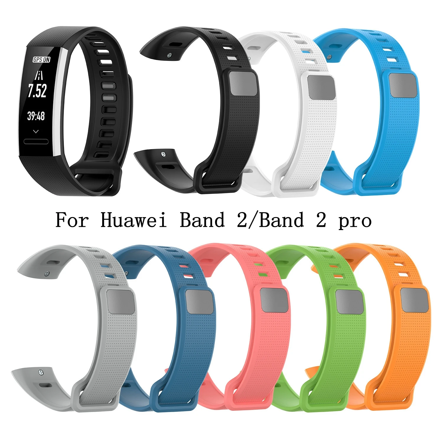 Сменный ремешок на запястье для huawei Band 2/Band 2 pro умный силиконовый часов Модный