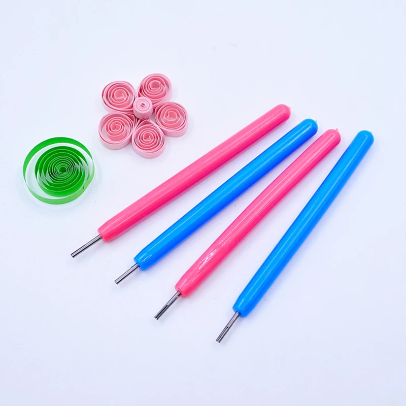 2/5pcs Quilling Paper Pen DIY Assorted Color 10.5cm Origami Scrapbooking Slotted Paper Tool craft paper scrapbook materials origami paper scrapbooking material scrapbooking paper diy craft materials