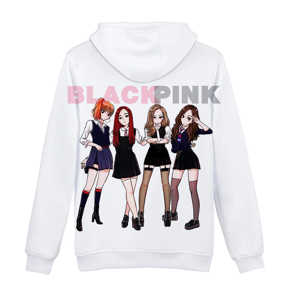 BlackPink 3D толстовки с капюшоном для женщин и мужчин, модные 3D толстовки, мужские толстовки, корейские 3D толстовки с капюшоном с принтом, черные розовые повседневные пуловеры для девочек