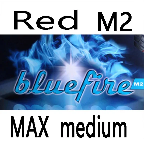 Donic Original Blue fire M2 Bluefire Pips-in BLUE губка для настольного тенниса, резина, сильный спиннинг, прыщи из резины для пинг-понга - Цвет: M2 Red MAX M