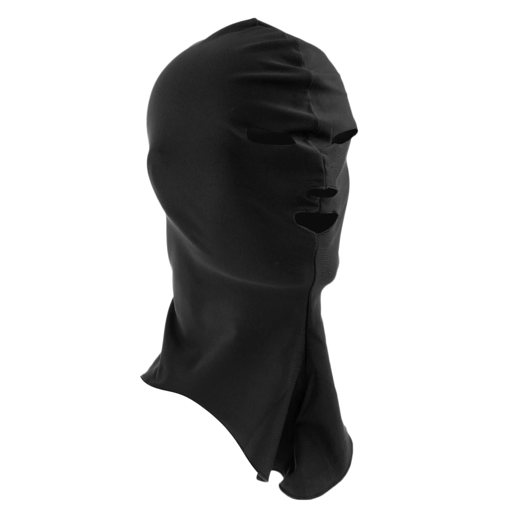 Lightweight Mask Sports Face UV Protection Full Face Mask Women/Men Head Cap Black/ Blue/Yellow/Pink/Orange