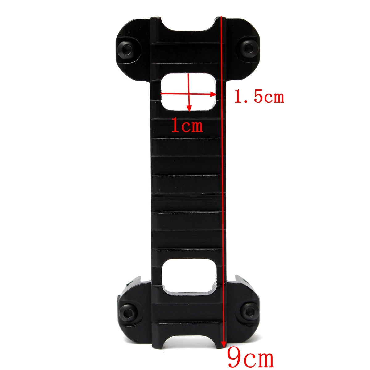 20 мм Weaver Rail Алюминиевый Коготь крепление страйкбол RIS RAS MP5 ласточкин хвост