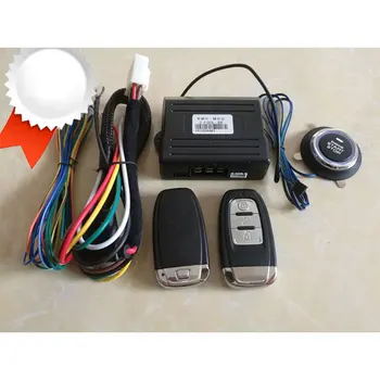 

Universal PKE Car Alarm System Keyless Entry Start Security Built Function Push Remote Central Lock Auto Start Stop For Volks