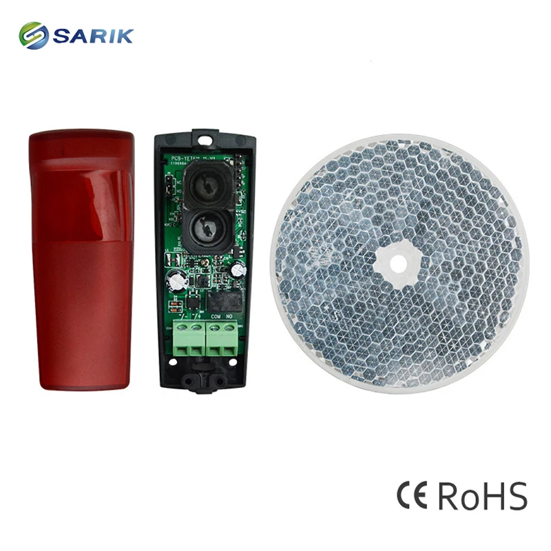 12m range Automated Gate Safe reflective Infrared Detector Sensor Swing