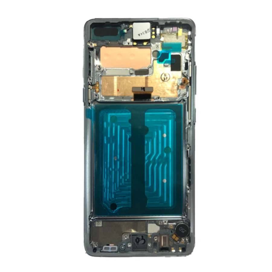 AMOLED S10 5G lcd для SAMSUNG Galaxy S10 G977B G977U G977N кодирующий преобразователь сенсорного экрана в сборе s10 5G verison