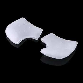 

1 Pair Reusable Silicone Mask Cover for Cracked Heels Ankle Pain Relief Cushion new arrival
